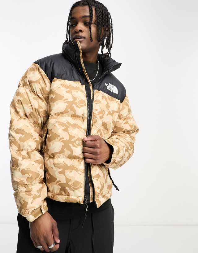 The North Face 1996 Retro Nuptse 'Year of the Rabbit' jacket in brown