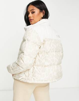 north face nuptse jacket white