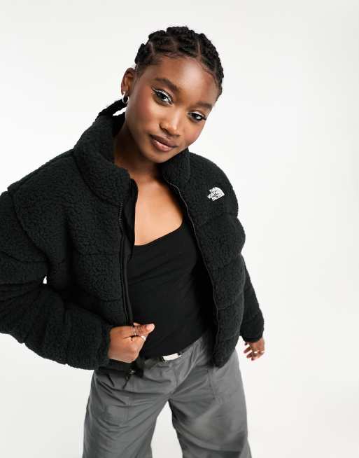 The North Face Acamarachi oversized puffer jacket in black