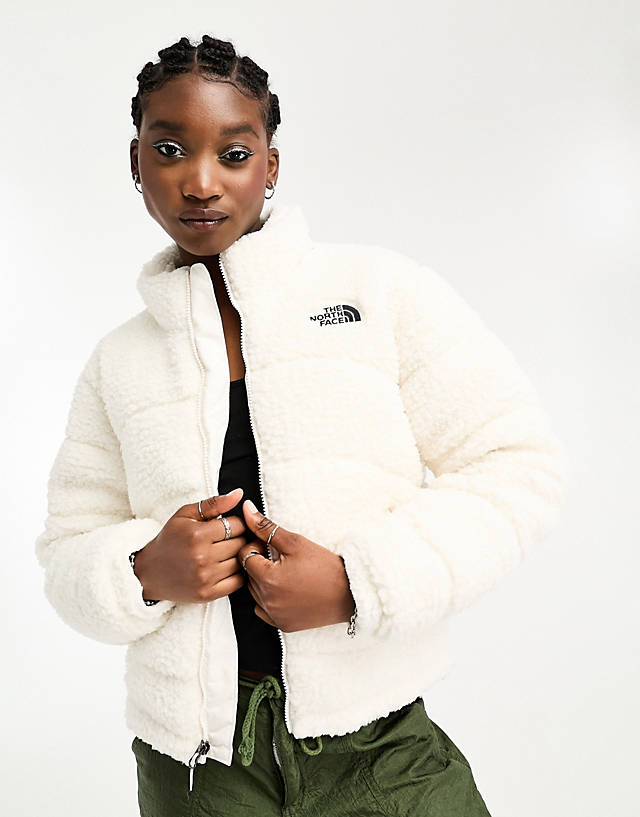 The North Face - 2000 borg puffer jacket in cream
