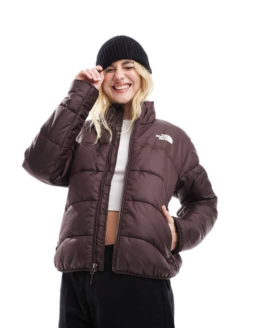 Brown the shop north face jacket