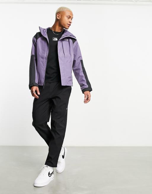 Grey and purple north face jacket best sale