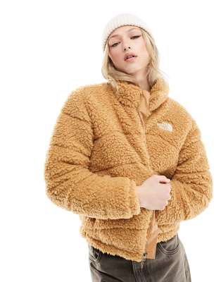 The North Face - 2000 - Steppjacke aus Teddyfell in Beige-Neutral