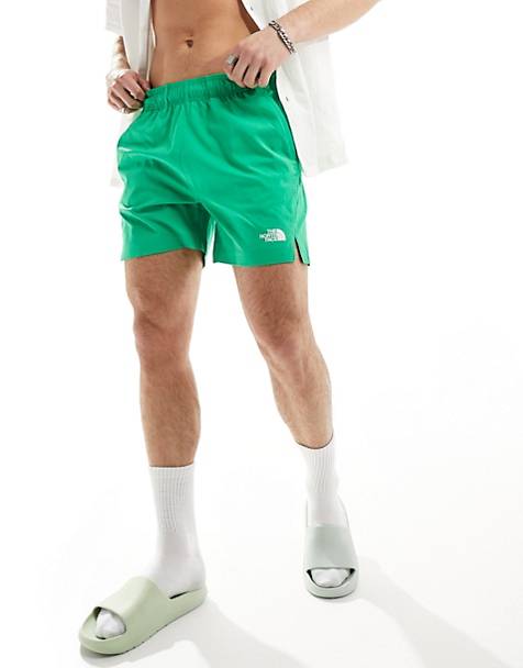 The North Face 24/7 5"" shorts in emerald green Exclusive at ASOS