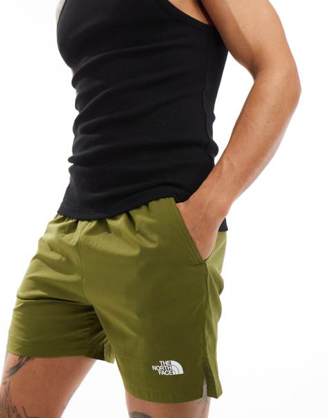 The North Face 24/7 5" shorts in olive green - view 1