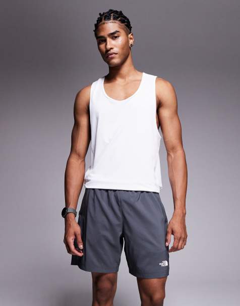 The North Face 24/7 7"" logo shorts in dark grey - view 1