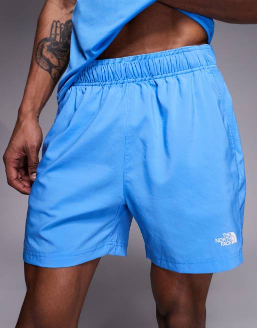 The North Face - 24/7 - Blå 5-tommers shorts med logo, 4 af 5
