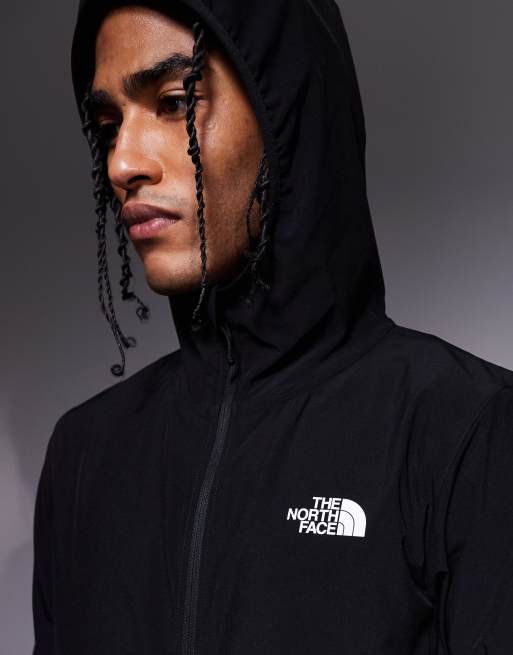 The North Face 黒 24.0 Black The North Face 24/7 Full Zip Woven Hooded Jacket - JD