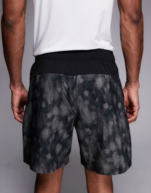 The North Face – 24/7 – Gemusterte Shorts in Schwarz mit Logo, 7 Zoll Schrittlänge, 5 von 5