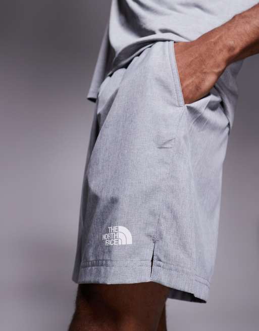 The North Face – 24/7 – Grå, 7 tum shorts med logga, 5 av 5