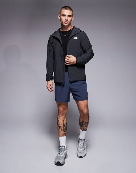 The North Face – 24/7 – Kapuzenjacke in Dunkelgrau mit Reißverschluss - view 1