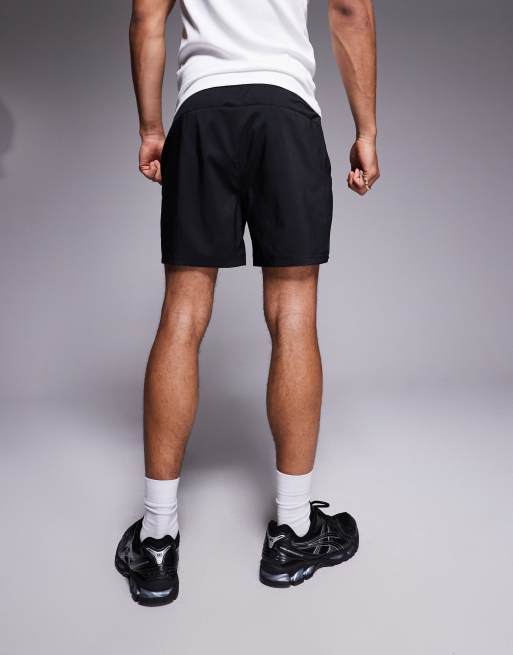 The North Face 24/7 logo 5"" shorts in black
