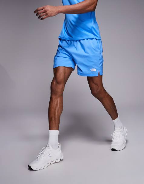 The North Face 24/7 logo 5" shorts in blue - view 1