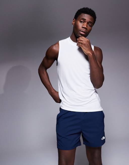 The North Face - 24/7 - Marineblå 5-tommer shorts med logo, 3 af 5