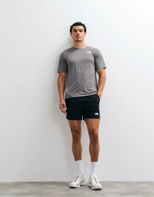 The North Face - 24/7 NSE - T-shirt grigia con logo, 3 di 5