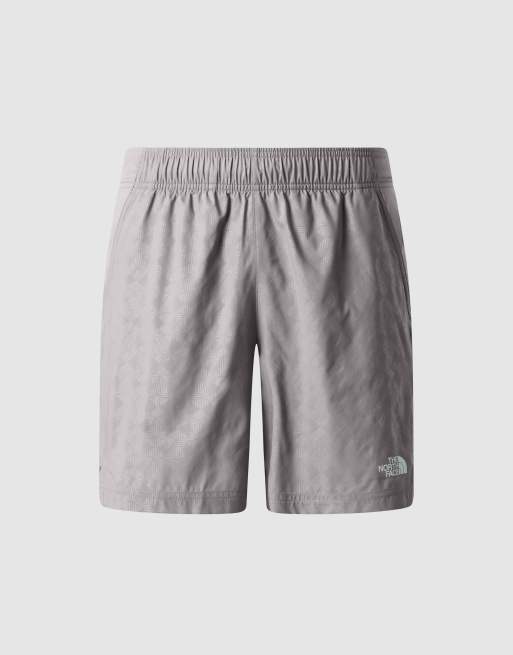 The North Face - 24/7 Pentadome - 7 inch short met reliëf in grijs, 3 van 4