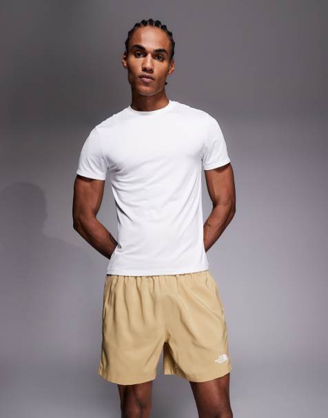 The North Face - 24/7 - Short van 5 inch met logo in beige - view 1