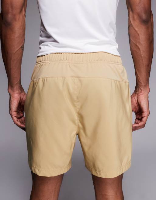 The North Face - 24/7 - Short van 5 inch met logo in beige, 5 van 5
