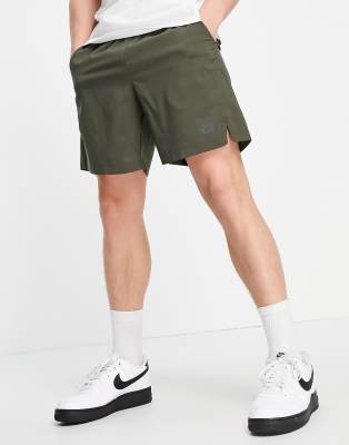 north face green shorts