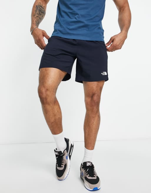 Navy north cheap face shorts