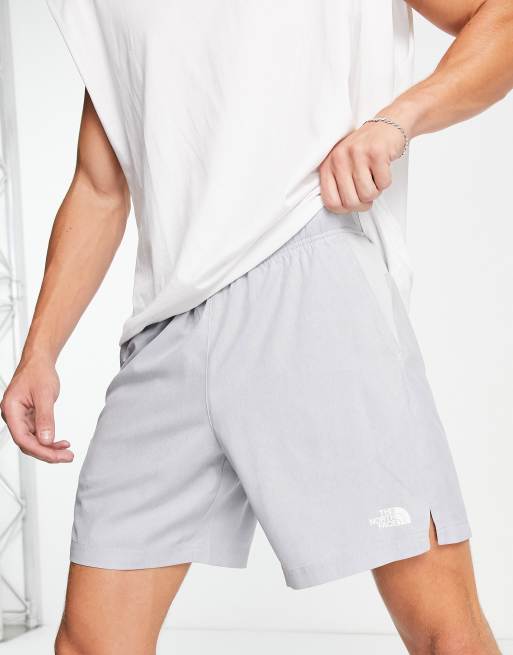 The north face grey shorts sale