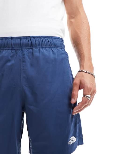 Navy blue north face shorts online