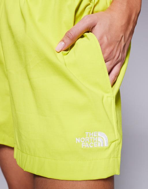 The North Face 3-inch Class V Pathfinder Pull-On Short in green, 5 of 5