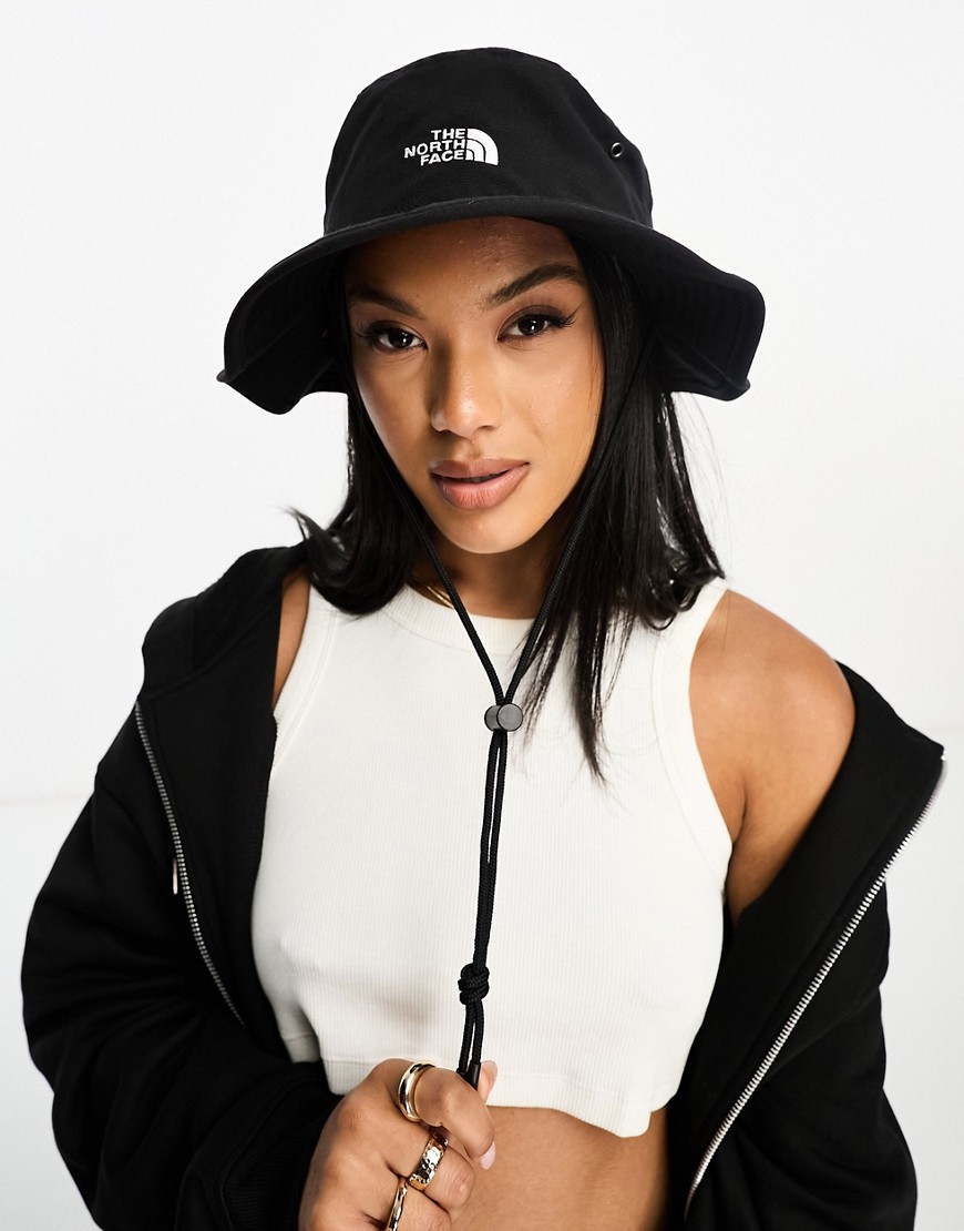 THE NORTH FACE 66 BRIMMER BUCKET HAT IN BLACK
