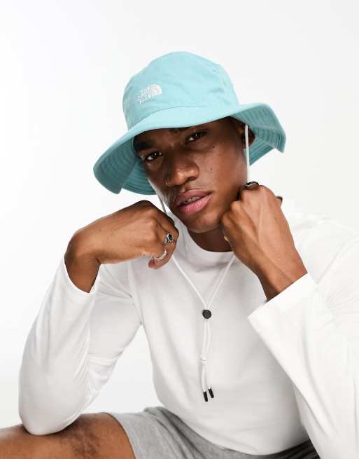 Waterproof Satin-Lined Bucket Hat - Spring Drop Blue