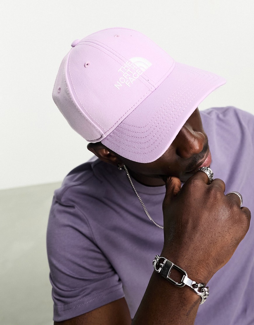 The North Face 66 cap in lilac-Purple