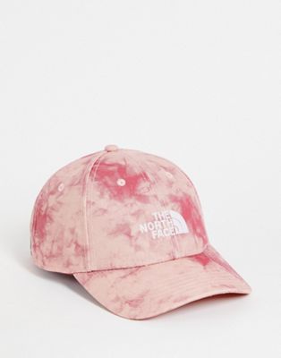 The North Face 66 Classic cap in pink tie dye - PINK
