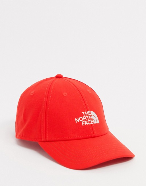 The North Face 66 Classic cap in red