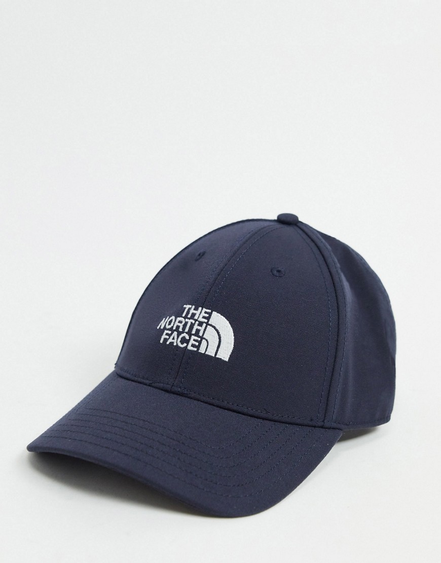 The North Face 66 Classic Recycled cap in navy/white