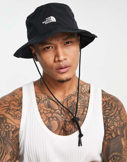The North Face 66 Recycled brimmer bucket hat in black ASOS