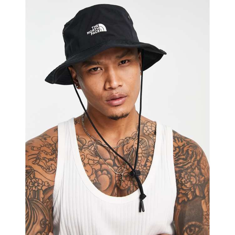 North face black bucket on sale hat