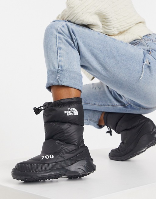 The North Face 700 Nuptse boot in black