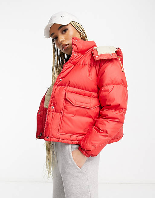 The North Face 71 Sierra down jacket in red | ASOS