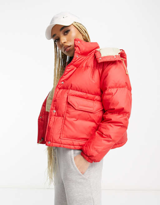 The North Face 71 Sierra down jacket in red ASOS