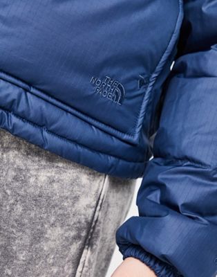 The North Face 71 Sierra Down short jacket in blue