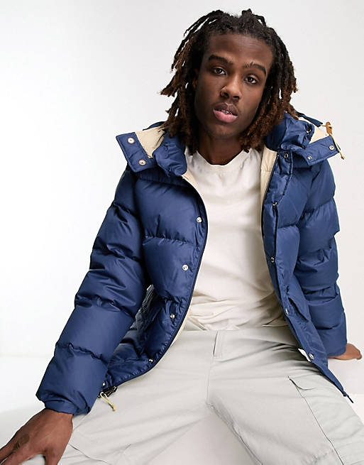 The North Face 71 Sierra short down puffer jacket in blue | ASOS