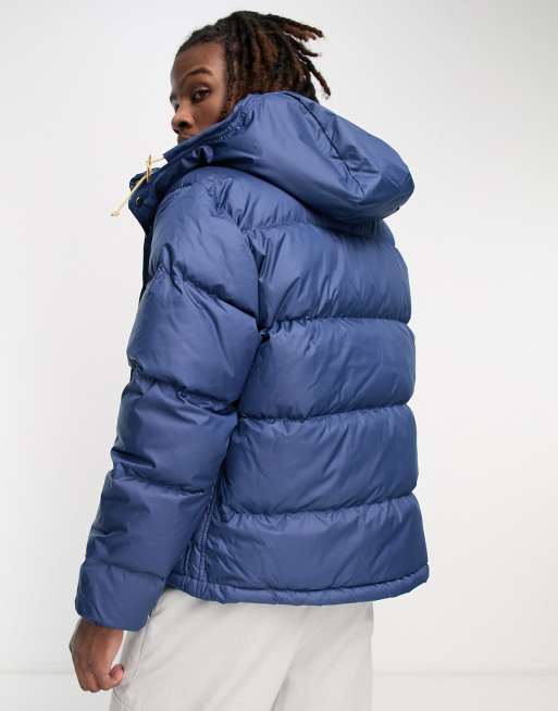 The North Face 71 Sierra short down puffer jacket in blue ASOS