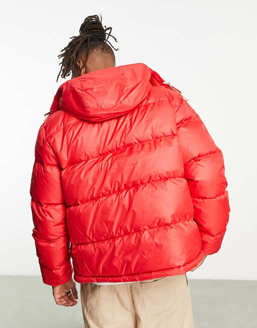 The North Face 71 Sierra short down puffer jacket in red | ASOS