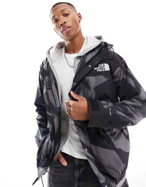The North Face – 86 Retro Mountain – Jacke mit hellgrauem Muster - view 1