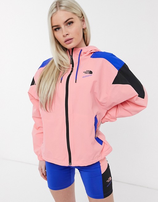The North Face 90 Extreme Wind jacket in pink