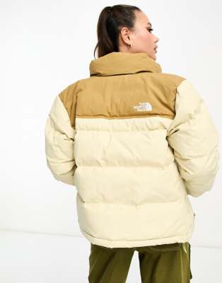 The North Face - GRAVEL AND UTILITY BROWN NUPTSE 92 LOW-FI HI-TEK JACKET –  LE LABO STORE