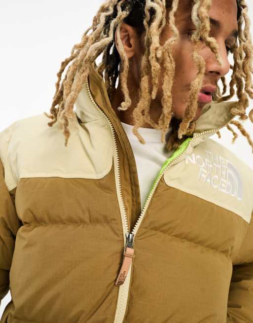 The North Face 92 Low-Fi Hi-Tek Nuptse down puffer jacket in brown