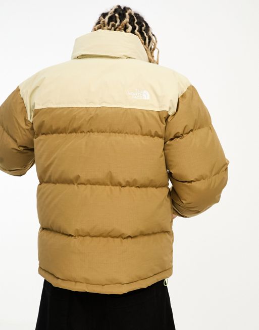 The North Face 92 Low-Fi Hi-Tek Nuptse down puffer jacket in brown