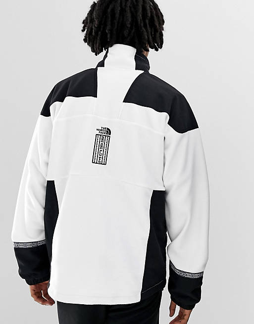 The North Face 92 Rage fleece anorak in white | ASOS