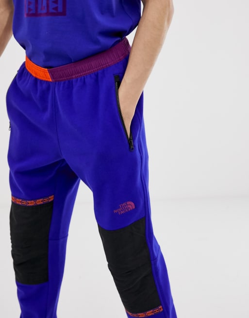 The North Face 92 Rage fleece pant in aztec blue ASOS