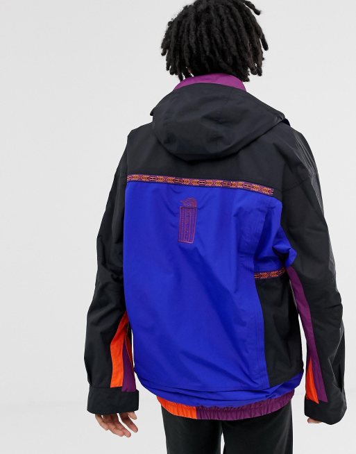 The north face 92 retro hot sale rage rain jacket in black